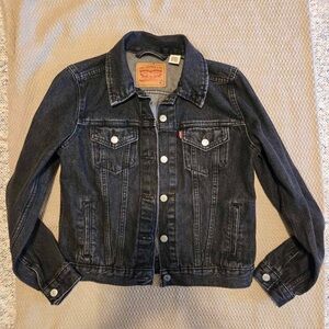 Black Levi Jean Jacket